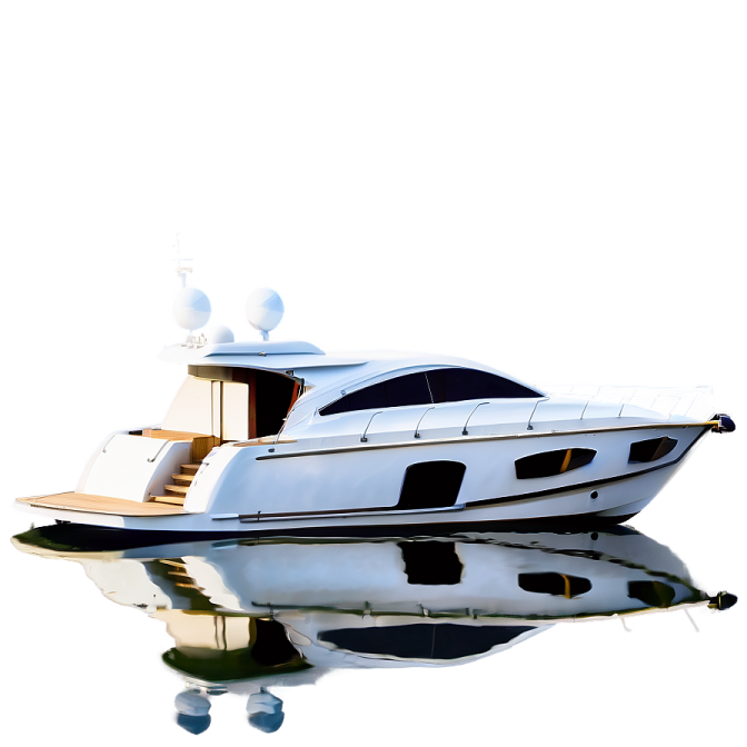 the boat is white