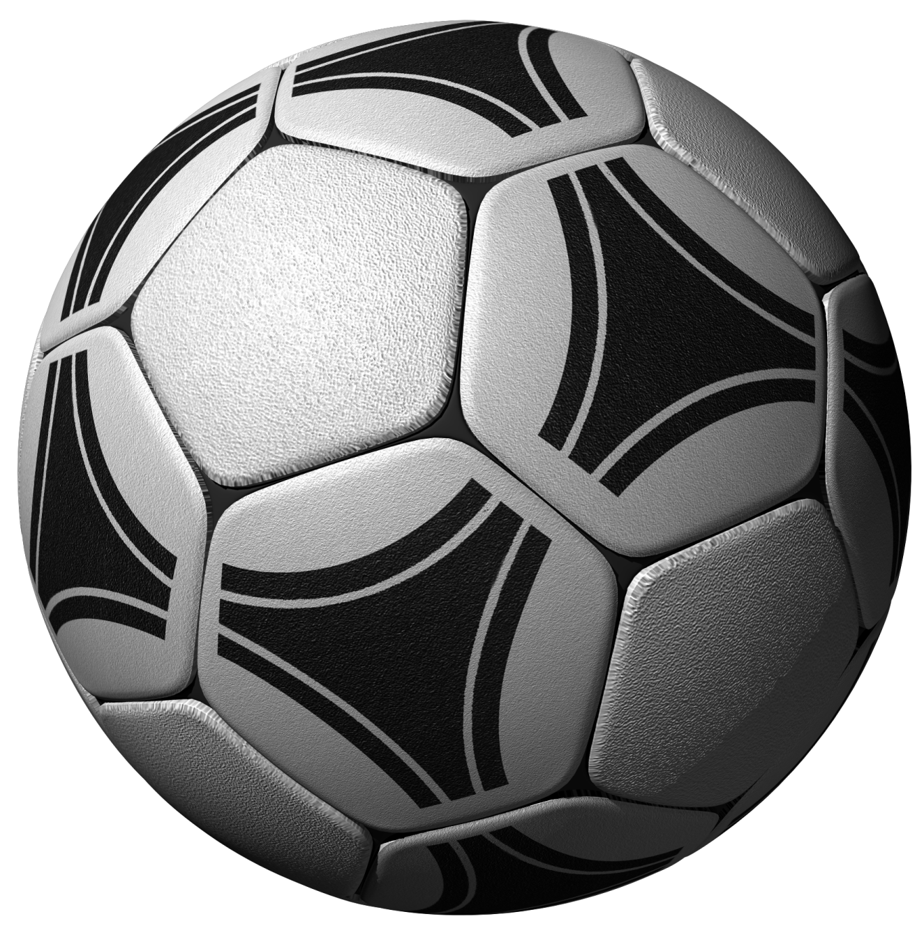 a soccer ball on a white background