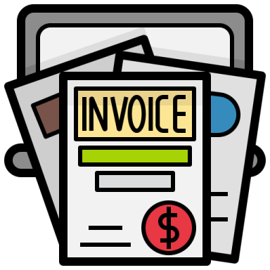 a folder with the word invoc on it