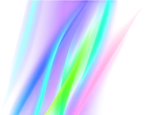 a white background with colorful lines