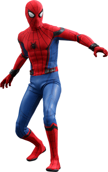 a man in a spider suit