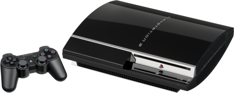 the sony playstation is shown in this image