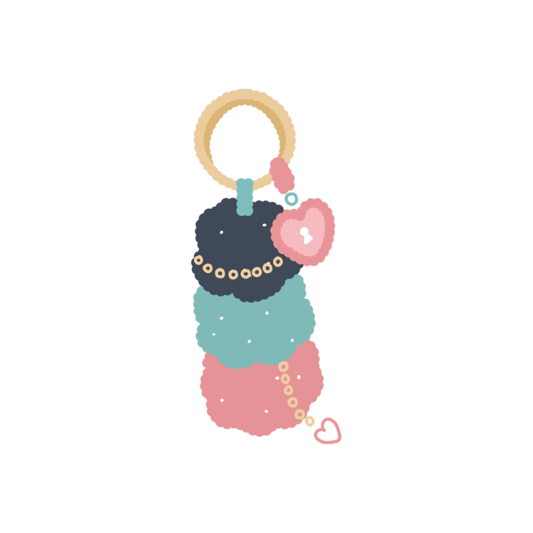 an illustration of a toy that looks like a monster