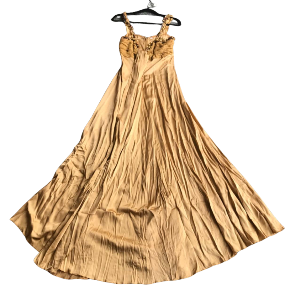 a dress on a hanger
