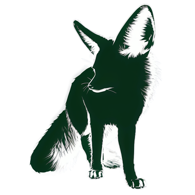 a black and white drawing of a dog