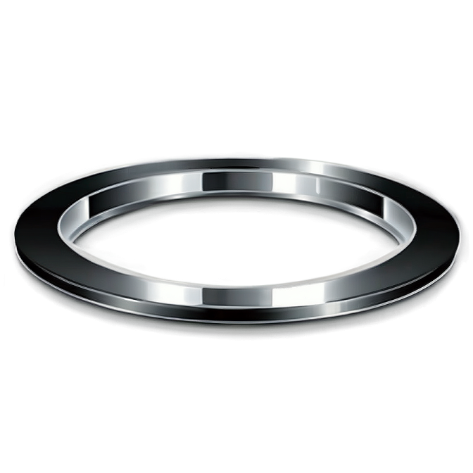 men's wedding band in 14k white gold