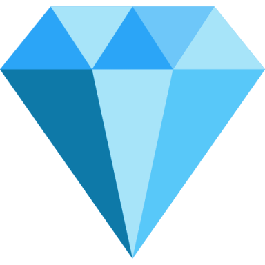 the blue diamond logo