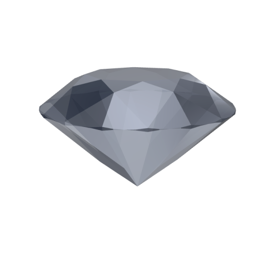 a black diamond on a white background