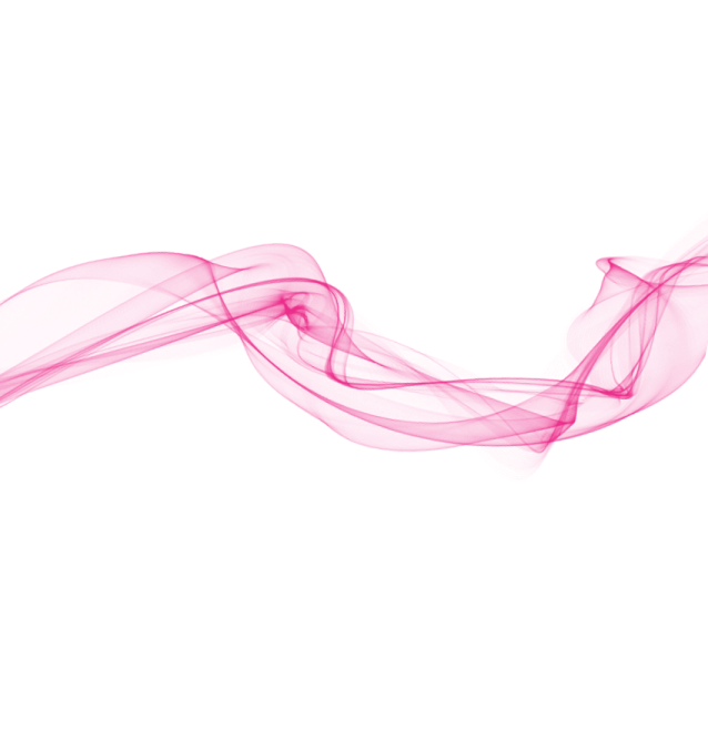 pink smoke on a white background