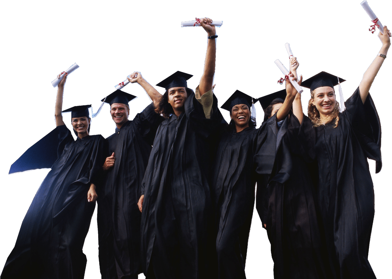 a group of graduates