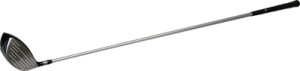 a black and white baseball bat on a white background