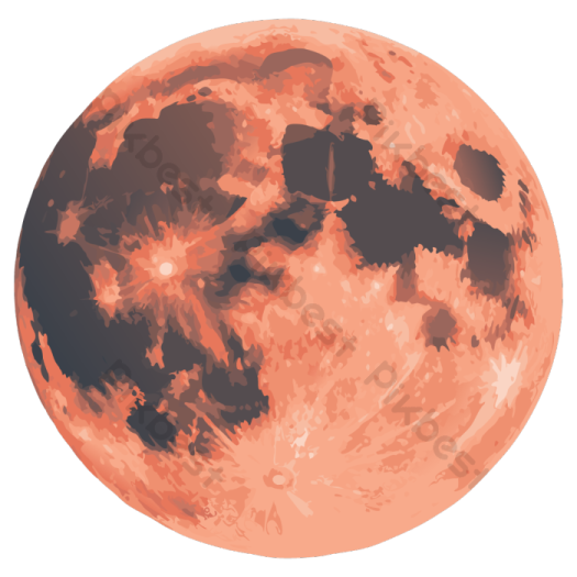 a full moon with a white background