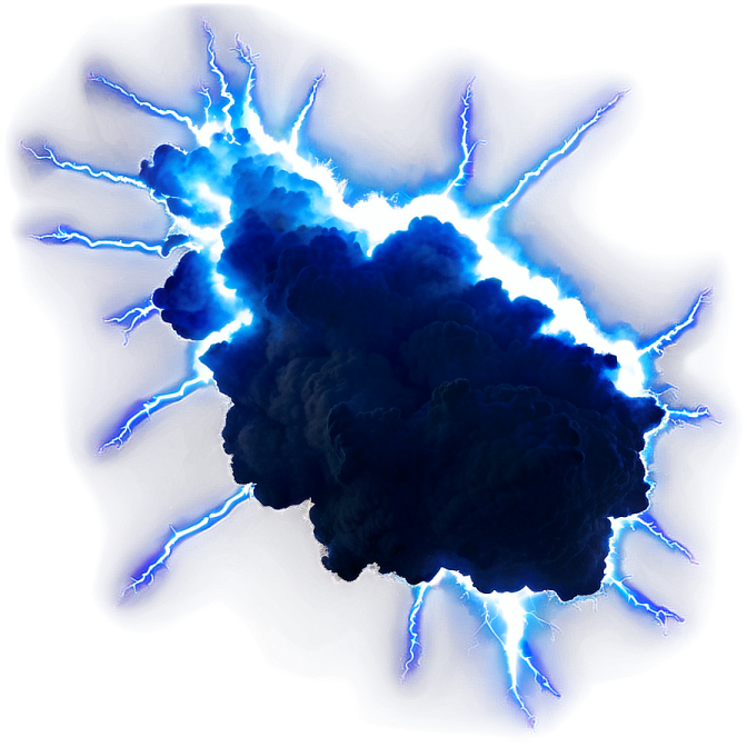 a black cloud