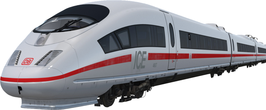 a white and red train is shown in this image