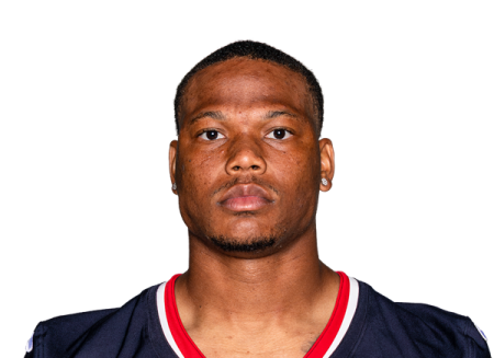 a close up of a football player's face