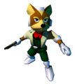 a cartoon character in a suit and tie